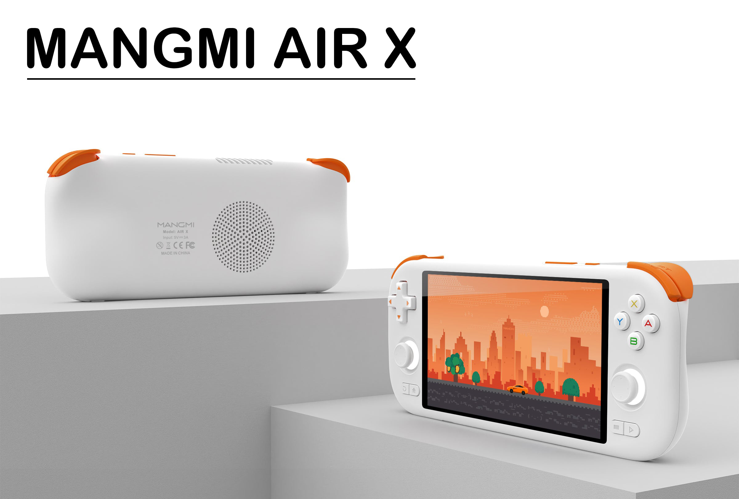 Giới Thiệu Máy Retro Game cầm tay MANGMI AIR X 64gb màn hình IPS 5.5 inch hệ điều hành Android 14