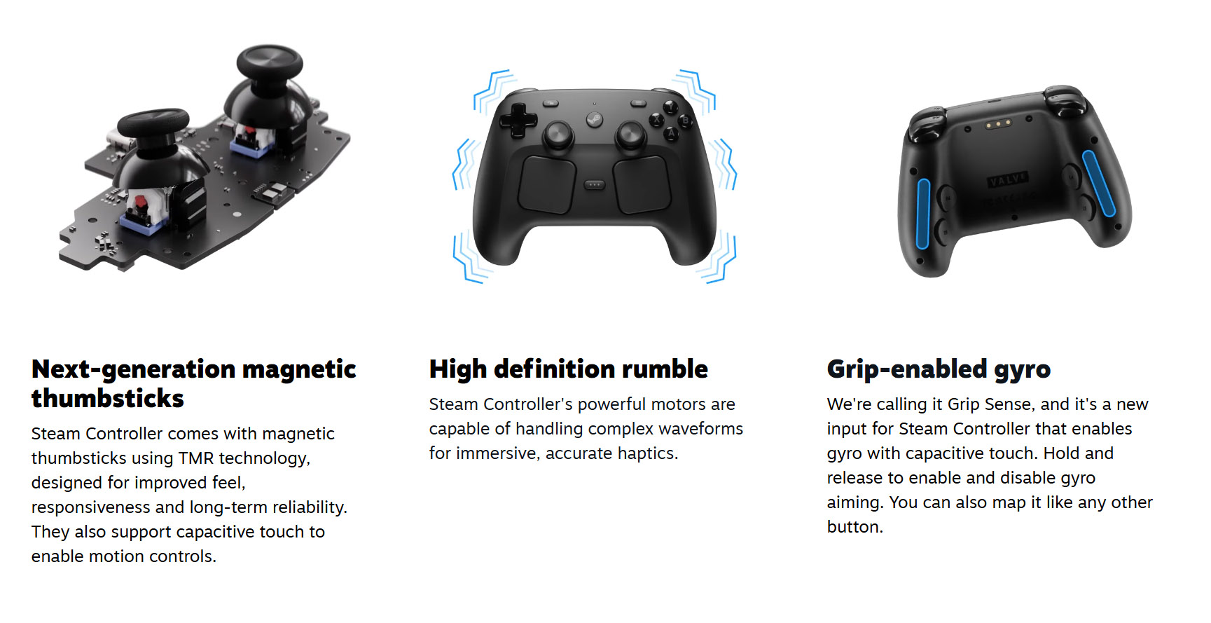 Giới Thiệu Tay cầm không dây Steam Controller - Valve