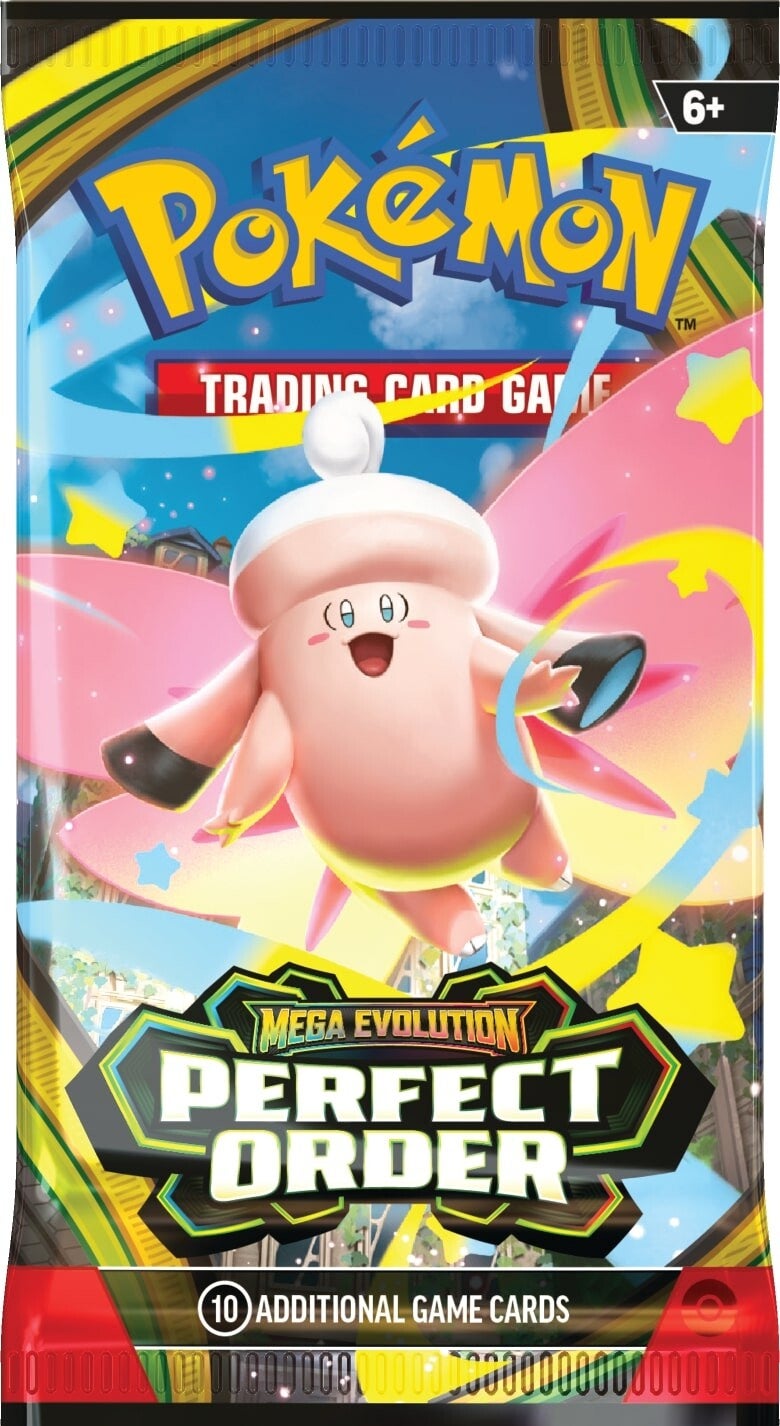 Thẻ bài TCG Pokemon Mega Evolution Perfect Order Booster Box ME03