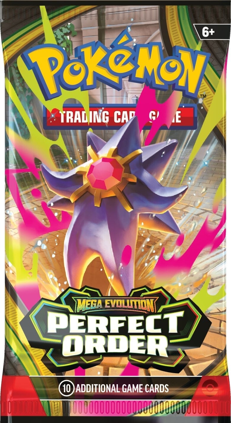Thẻ bài TCG Pokemon Mega Evolution Perfect Order Booster Box ME03