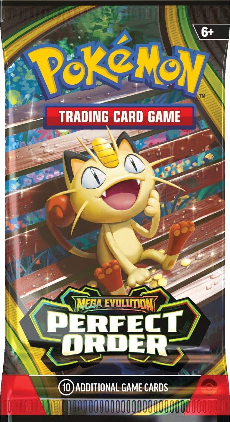 Thẻ bài TCG Pokemon Mega Evolution Perfect Order Booster Box ME03