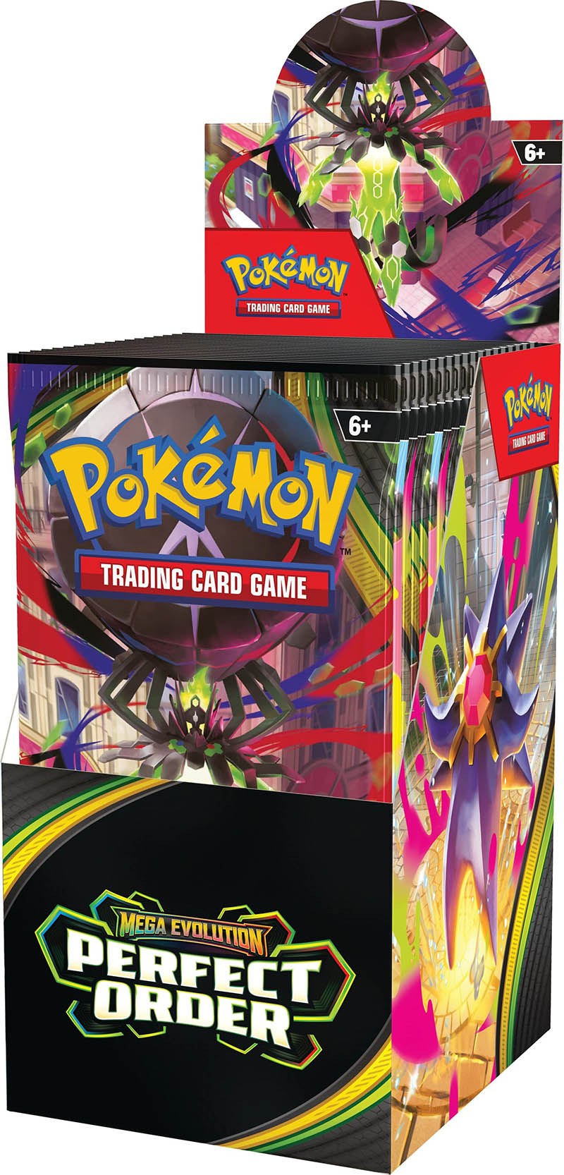 Thẻ bài TCG Pokemon Mega Evolution Perfect Order Half Booster Box ME03