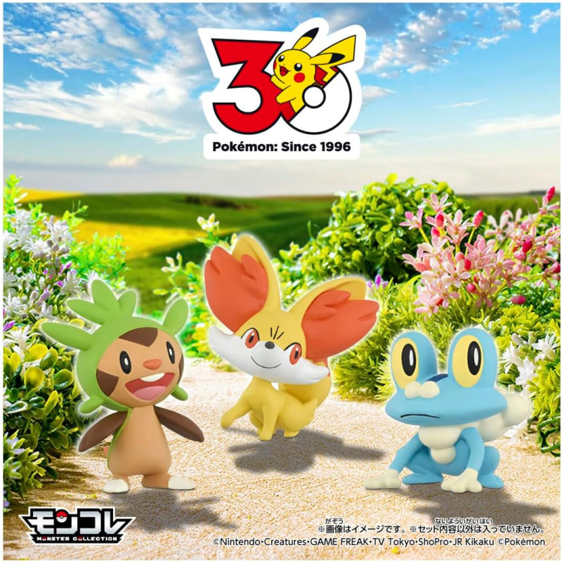 Mô hình Pokemon 30th Anniversary Kalos Region - Takara Tomy