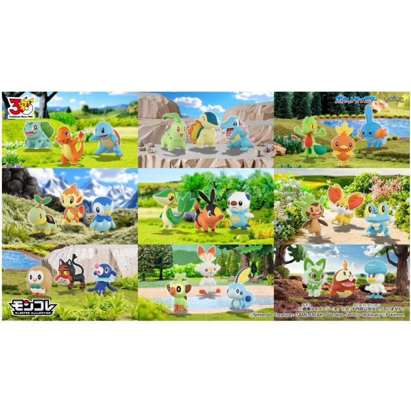 Mô hình Pokemon 30th Anniversary Kalos Region - Takara Tomy