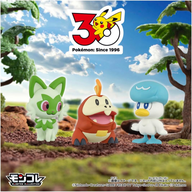 Mô hình Pokemon 30th Anniversary Paldea Region - Takara Tomy