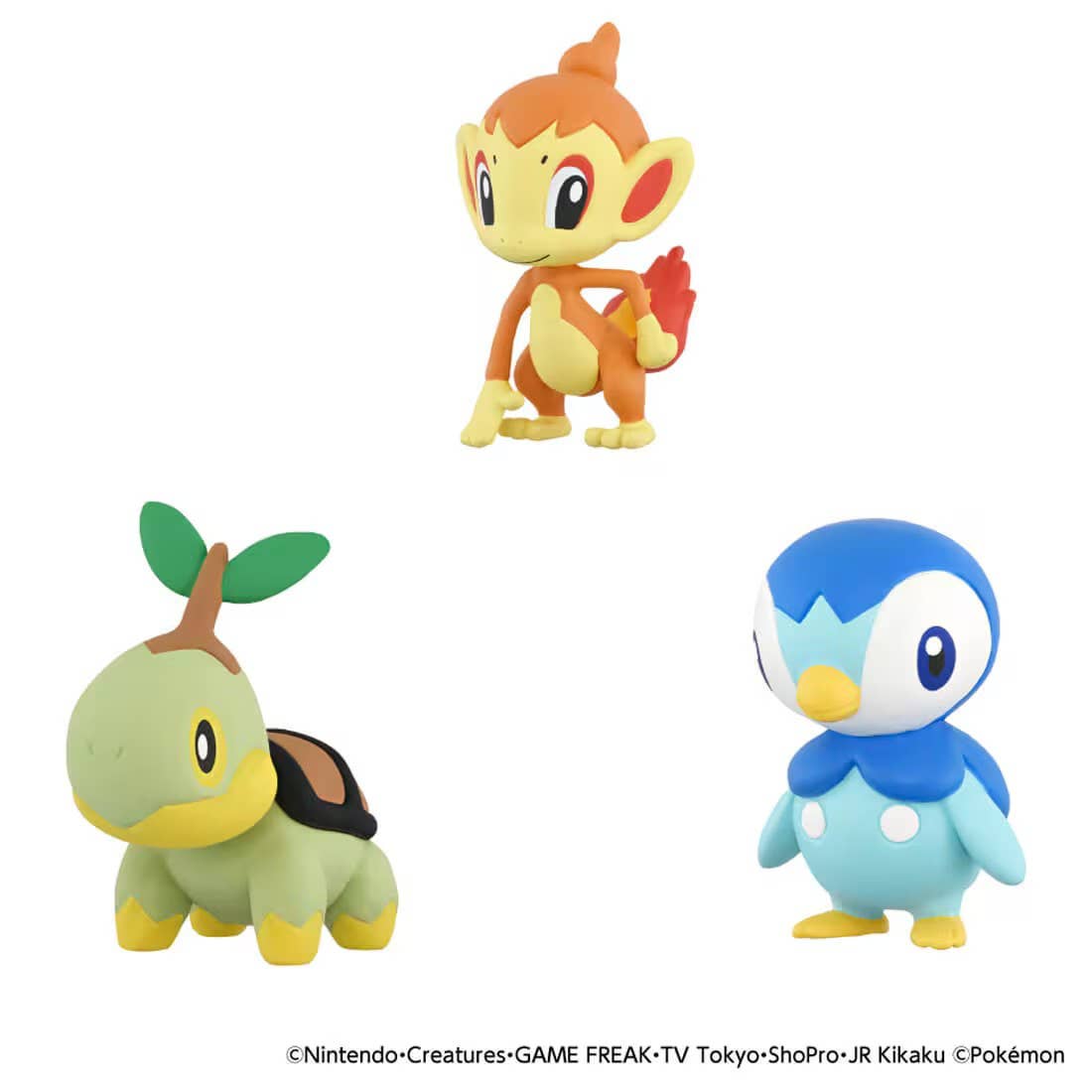 Mô hình Pokemon 30th Anniversary Sinnoh Region - Takara Tomy
