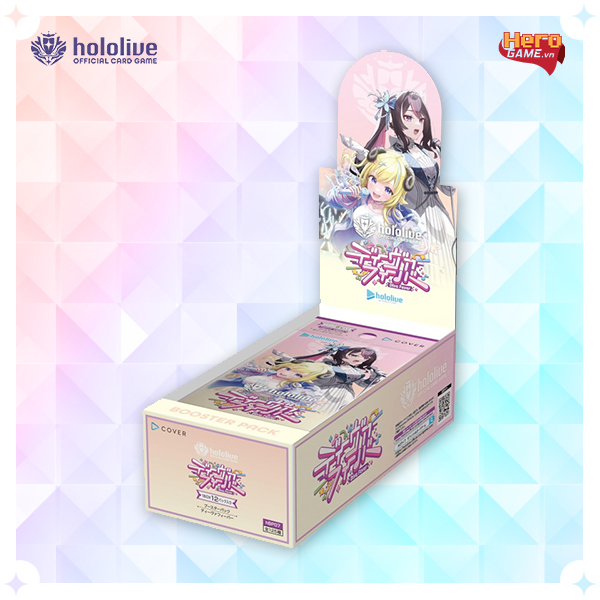 Thẻ bài TCG Hololive hBP07 Diva Fever Booster Box
