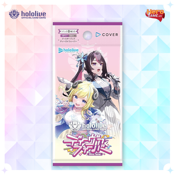 Thẻ bài TCG Hololive hBP07 Diva Fever Booster Pack