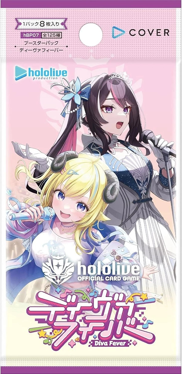 Thẻ bài TCG Hololive hBP07 Diva Fever Booster Pack