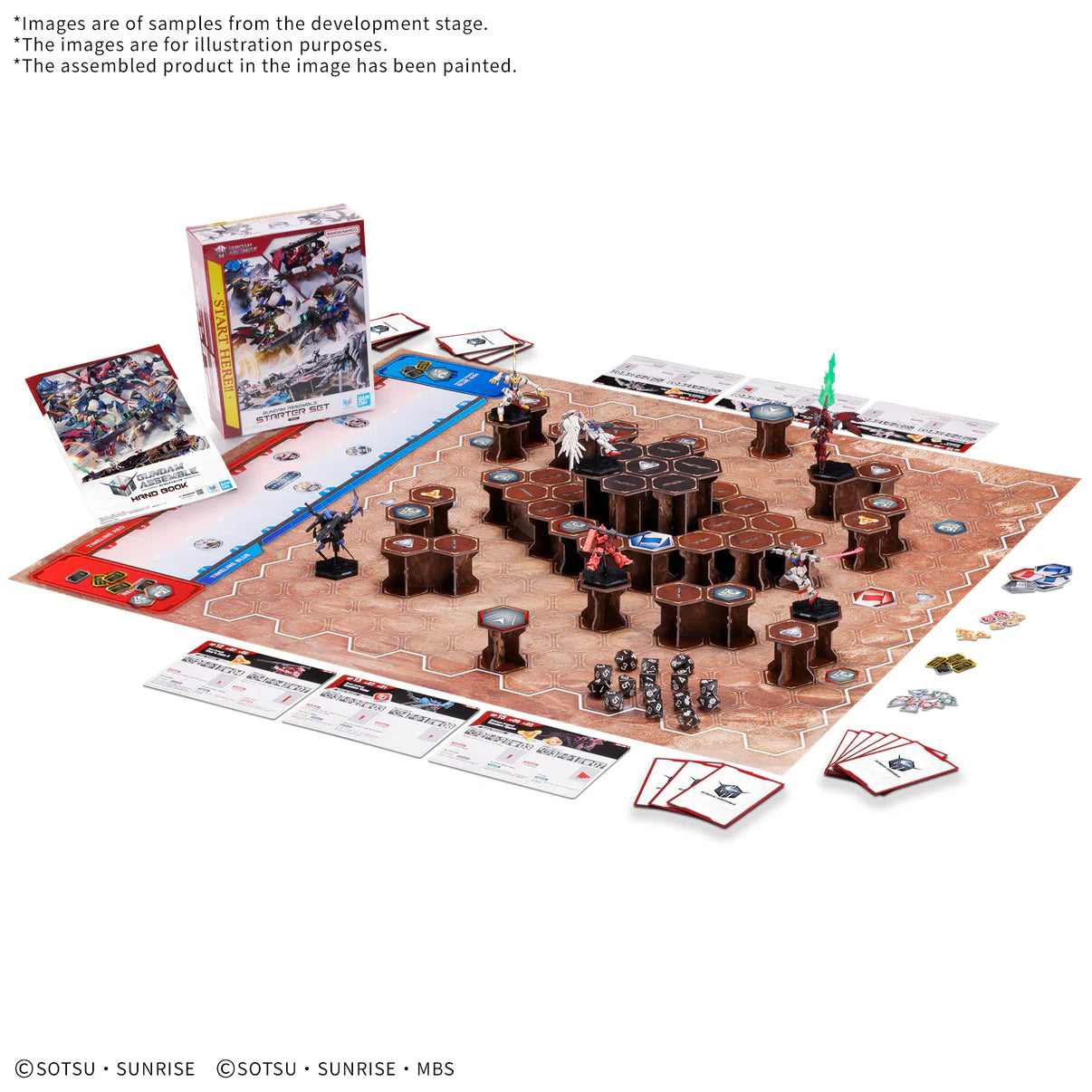 Bộ cờ chiến thuật Gundam Assemble Starter Set 01 ST01