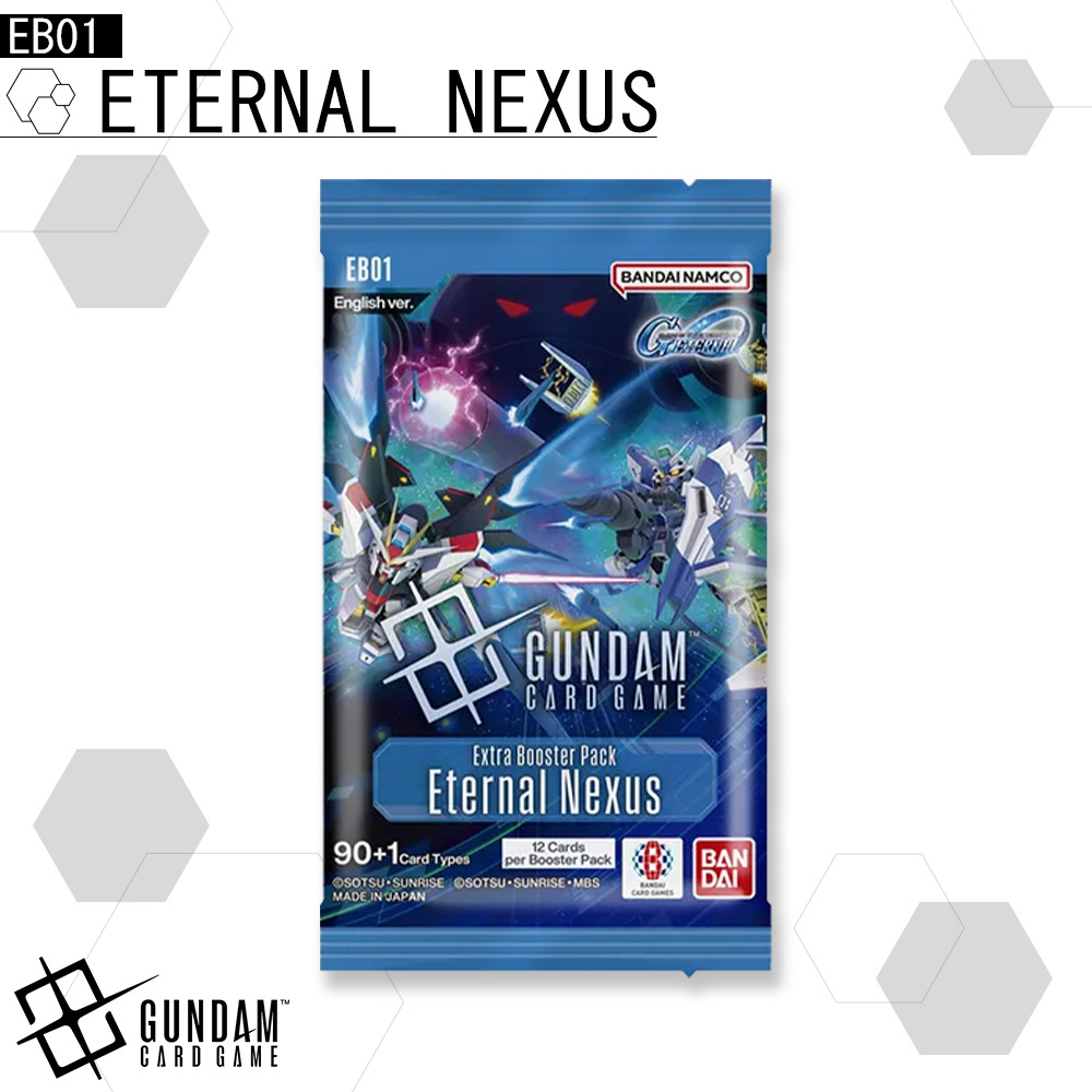 Thẻ bài TCG Gundam Eternal Nexus EB01 Booster Pack