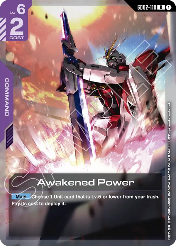 Thẻ bài TCG Gundam Ultimate Deck Destiny Ignition ST09