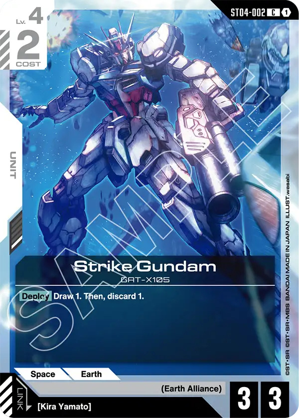 Thẻ bài TCG Gundam Ultimate Deck Destiny Ignition ST09