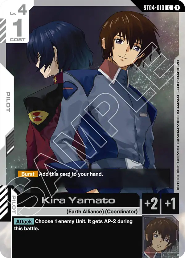 Thẻ bài TCG Gundam Ultimate Deck Destiny Ignition ST09