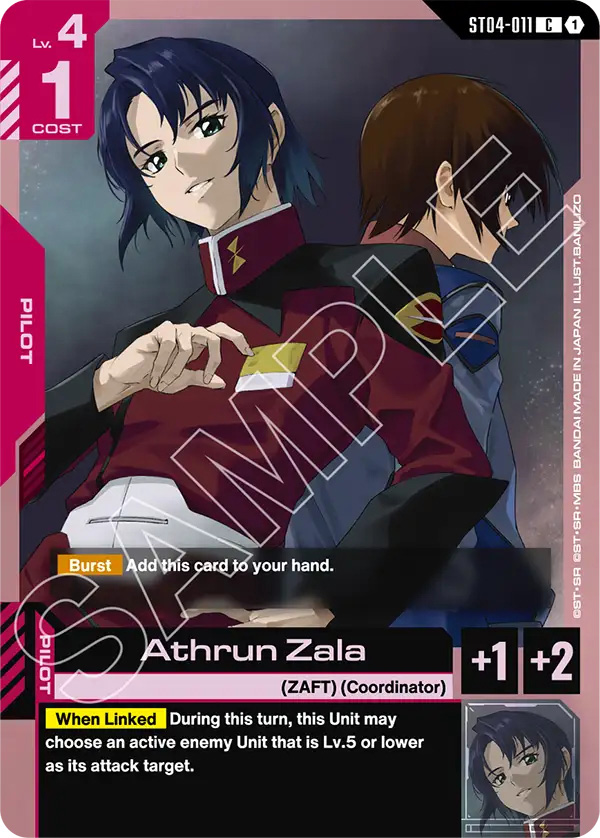 Thẻ bài TCG Gundam Ultimate Deck Destiny Ignition ST09