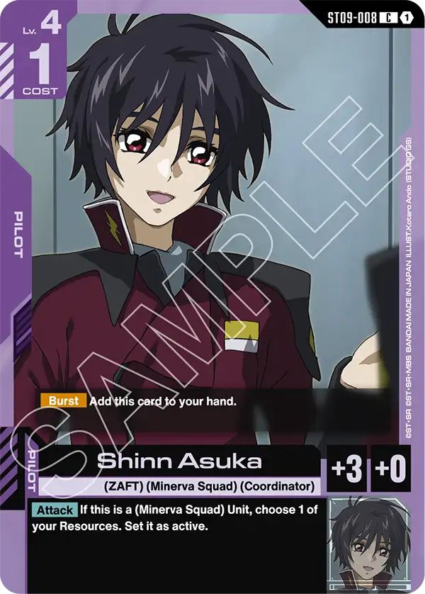 Thẻ bài TCG Gundam Ultimate Deck Destiny Ignition ST09
