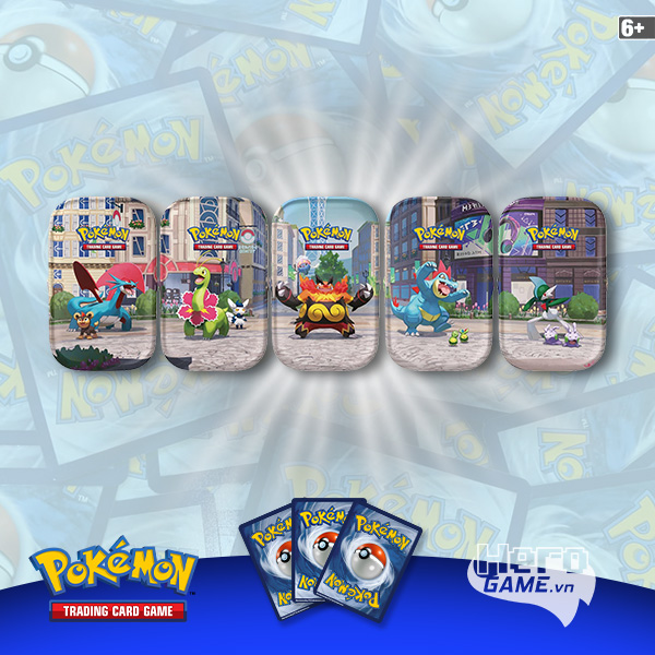 Thẻ bài TCG Pokemon Lumiose City Mini Tin