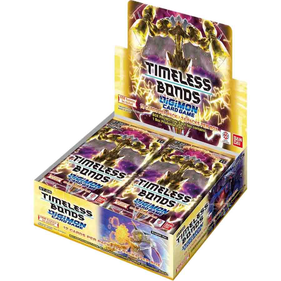 Thẻ bài TCG Digimon Timeless Bonds BT-26 Booster Box