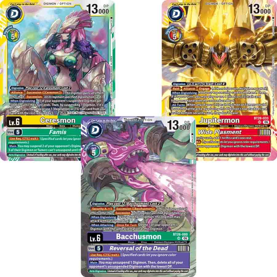 Thẻ bài TCG Digimon Timeless Bonds BT-26 Booster Box