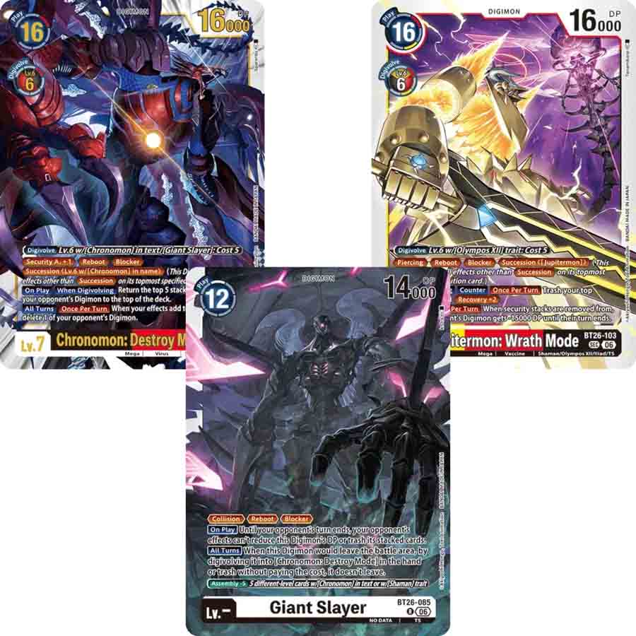 Thẻ bài TCG Digimon Timeless Bonds BT-26 Booster Box