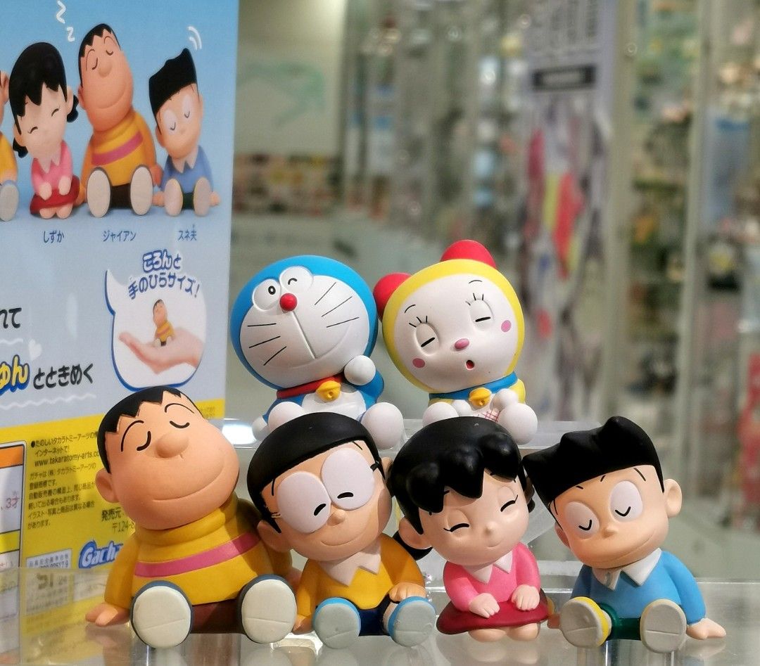 Mô hình Doraemon And Friends Katazun Sleeping Figure (Set of 6) - Takara Tomy