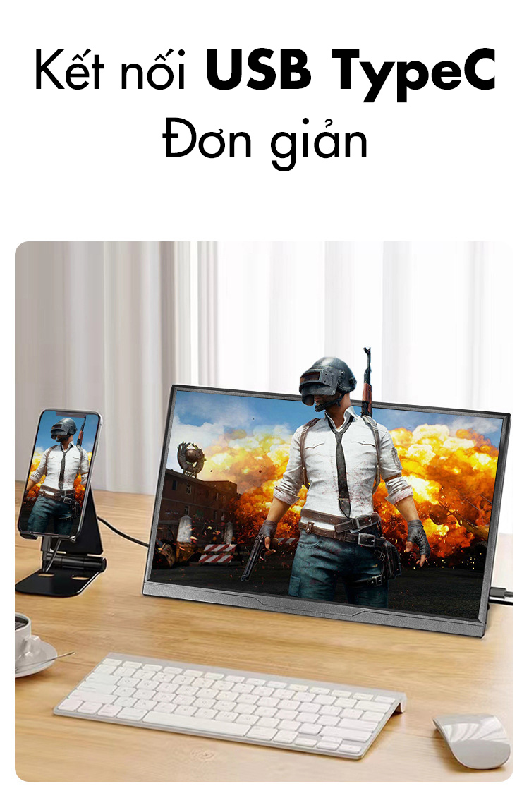Giới thiệu màn hình di động 16 inch tỉ lệ 2.5K (2560 x 1600) 16:10 IPS 60Hz HDR - LANLIPU