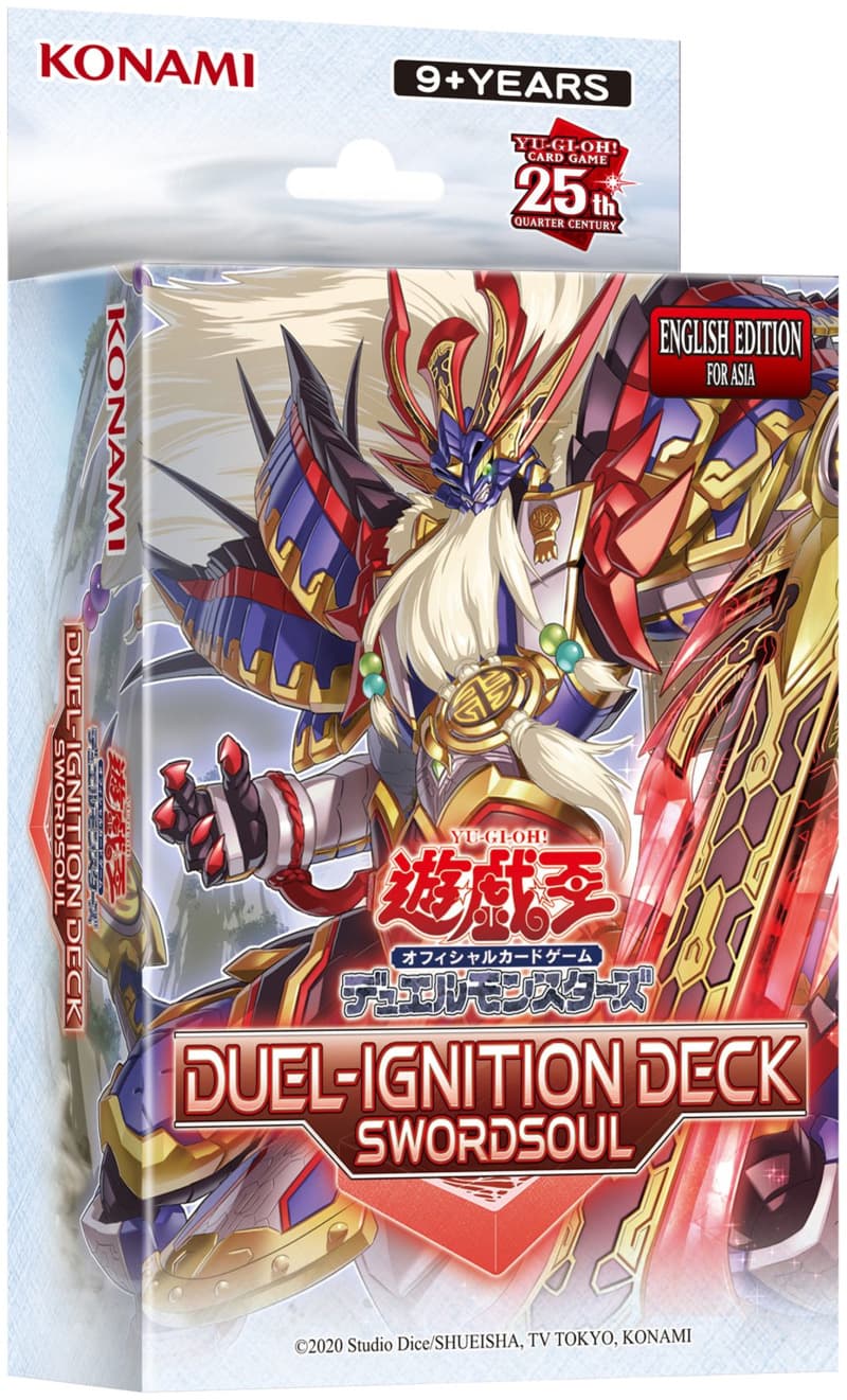 Thẻ bài Yugioh Duel Ignition Deck - Swordsoul (Asian English)