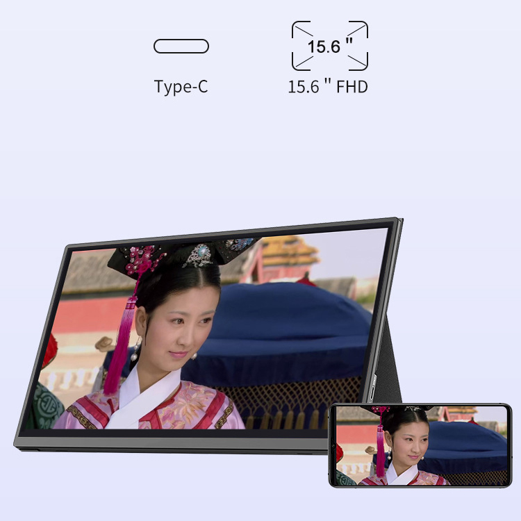 Màn hình di động 16 inch tỉ lệ FullHD 16:10 IPS 60Hz HDR - LANLIPU