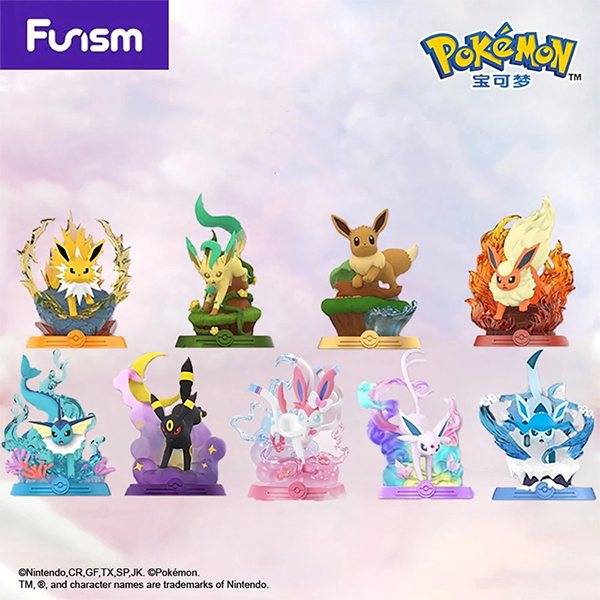 Mô hình Pokemon Eevee Evolution Series 2 (Blind box) - FUNISM