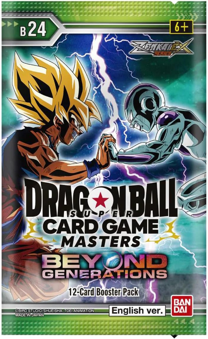 Thẻ bài TCG Dragon Ball Super Master Zenkai Series 7 Beyond Generations [B24] Booster box - Bandai