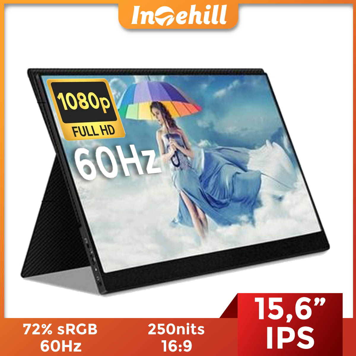 Màn hình di động 15.6 inch IPS siêu mỏng FullHD 60Hz - Intehill