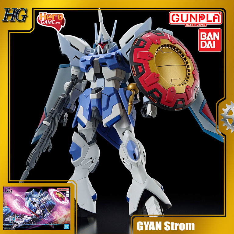 Mô hình Gundam HG 1/144 ZGMF-2027/A Gyan Strom (Agnes Giebenrath Custom) - Bandai