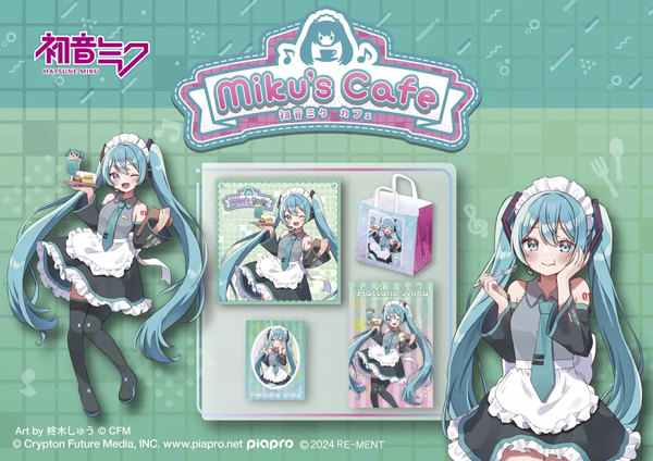 Mô hình Hatsune Miku Miku's Cafe (Blind Box) - Re-ment