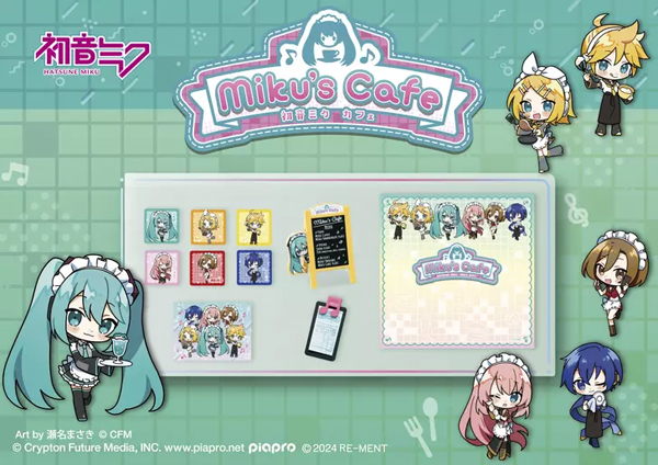 Mô hình Hatsune Miku Miku's Cafe (Blind Box) - Re-ment