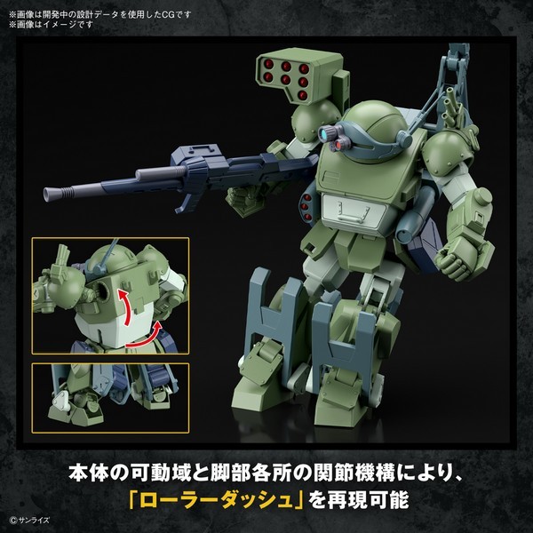 Mô hình HG ATM-09-DD Burglarydog Armored Trooper Votoms - Bandai