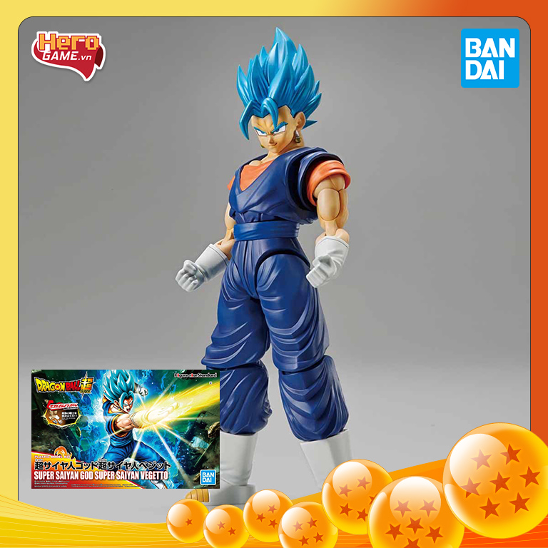 Mô hình lắp ráp Dragon Ball Super Saiyan God Super Saiyan Vegetto - Bandai