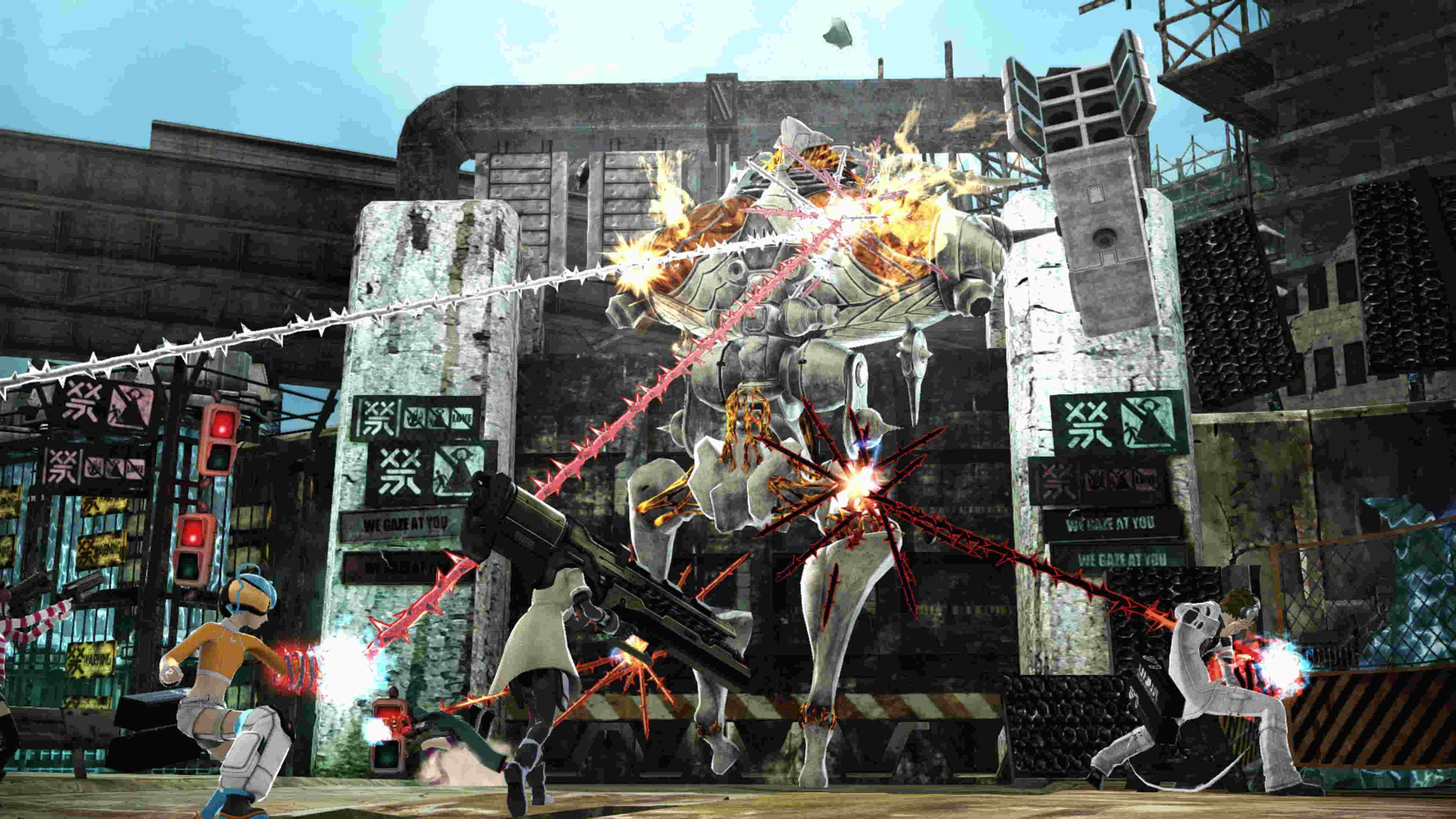 Freedom Wars Remastered ra mắt trailer giới thiệu hệ thống chiến đấu trong game