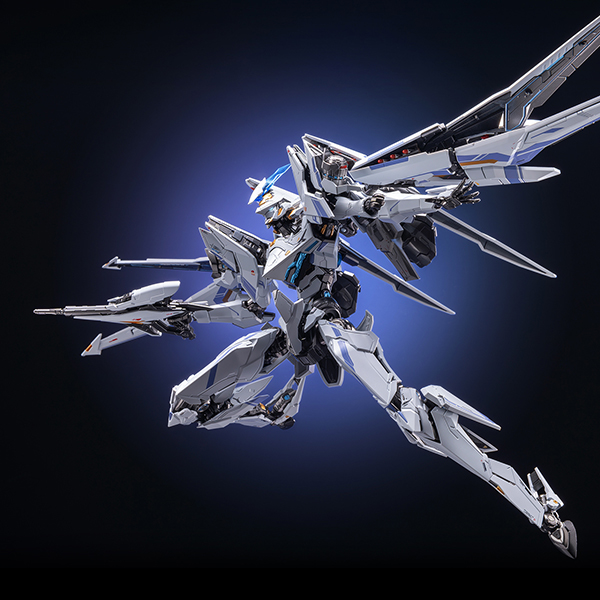Giới Thiệu mô hình lắp ráp metal build 1/100 UBP-R02T Falcon - Moshow