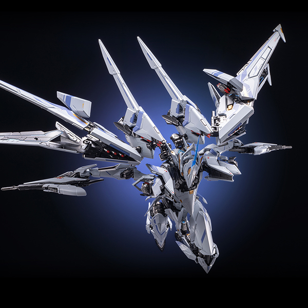 Giới Thiệu mô hình lắp ráp metal build 1/100 UBP-R02T Falcon - Moshow