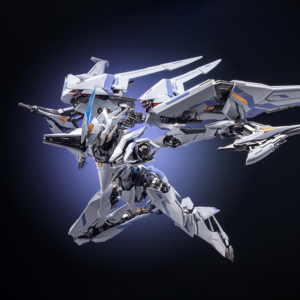Giới Thiệu mô hình lắp ráp metal build 1/100 UBP-R02T Falcon - Moshow