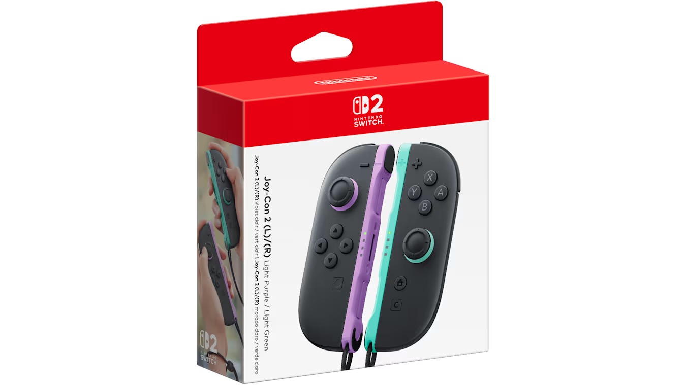 Giới Thiệu Tay cầm Joy-con 2 - Light Purple / Light Green Controller - Nintendo Switch 2