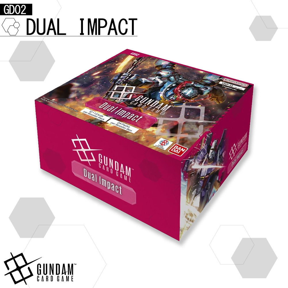 Thẻ bài TCG Gundam Dual Impact GD02 Booster Box