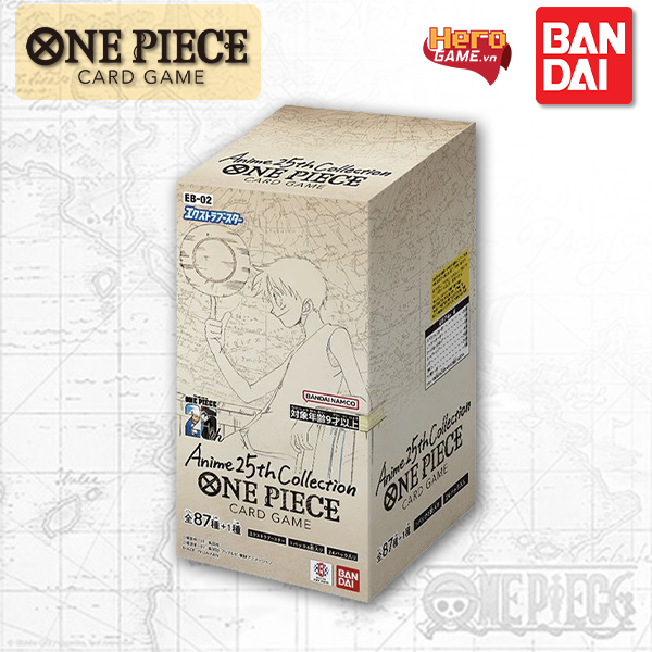 Th bi TCG One Piece Extra Booster Anime 25th Collection EB-02 Booster Box  - Bandai