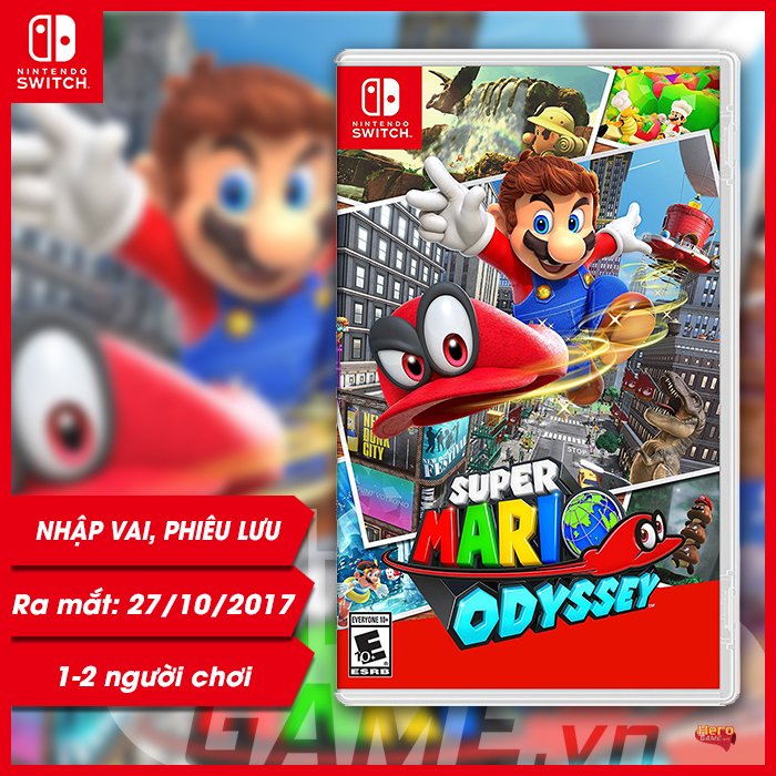 Game Super Mario Odyssey - Game Nintendo Switch