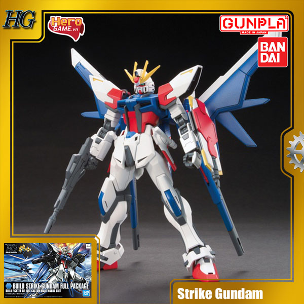 Mô hình Gundam HG 1/144 GAT-X105B/FP Build Strike Gundam Full