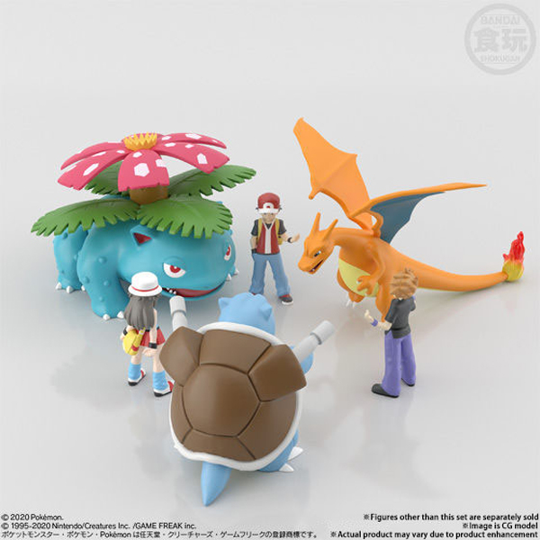 Mô hình Kanto Region Charizard 1/20 Pokemon Scale World - BANDAI