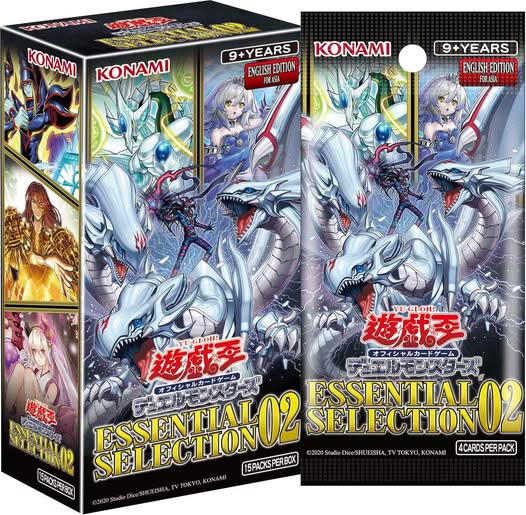 yugioh asian english booster box Thẻ bài Essential Selection 02 (Asian English) Rev it up again Jual Yugioh Ocg Asian English