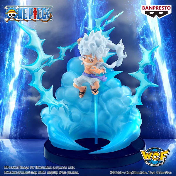 Mô hình One Piece Monkey D. Luffy Gear 5 World Collectable Figure ...