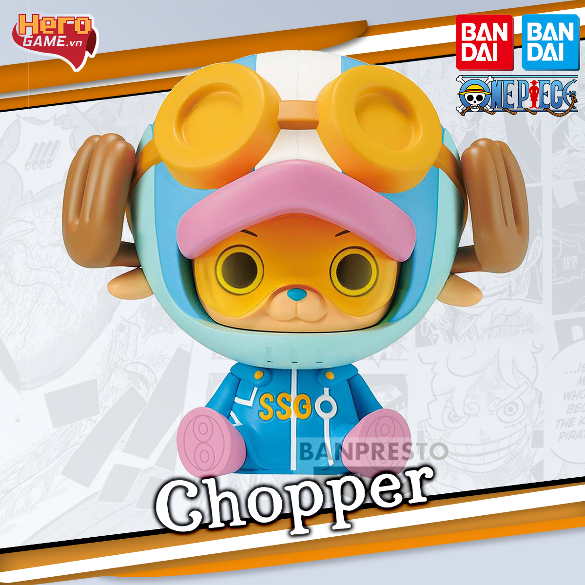 Mô hình One Piece Sofvimates Chopper Egghead Banpresto - BANDAI FOP039