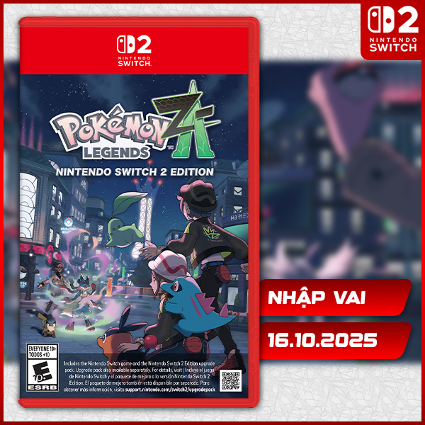 ĐẶT CỌC NGAY POKÉMON LEGENDS: Z-A ĐỂ NHẬN QUÀ TẶNG ĐẶC BIỆT!